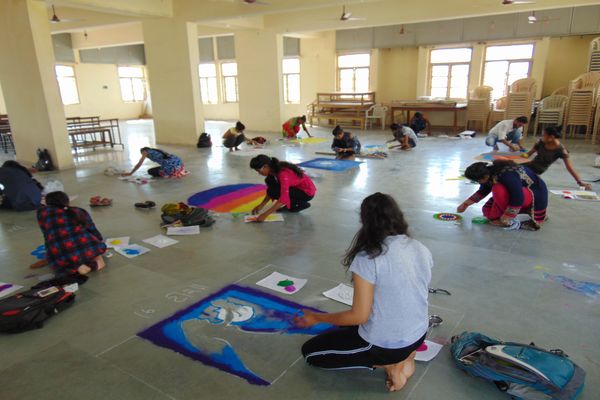 Rangoli competition 